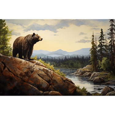 Bear Art Canvas